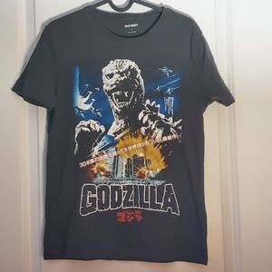 Old Navy Men's Godzilla Graphic T-Shirt Size XS